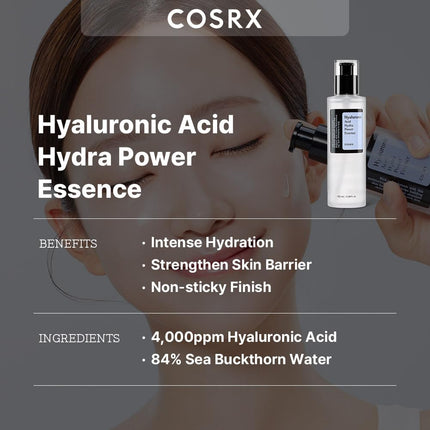 COSRX Hyaluronic Acid Hydra Power Essence, 1 count