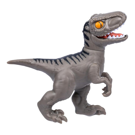 Heroes of Goo Jit Zu Jurassic World Rebirth Dino Rampage Velociraptor, Super Squishy And Stretchy, With Rampage Action Chomping Jaws