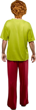 Rubies Official Shaggy Costume, Scooby-Doo Mystery Inc, Mens Standard Size,Green/Dark Brown Halloween