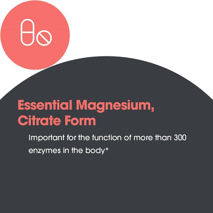 Allergy Research Group Citrate de magnésium 180 gélules végétales