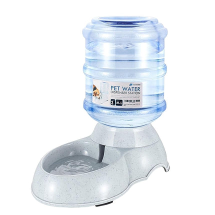 Flexzion Gravity Pet Water Dispenser Drinking Stat