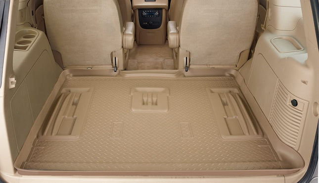 Husky Liners Custom-Fit Rubber Cargo Liner for Select Jeep/Ford Models (Black) by Husky Liners