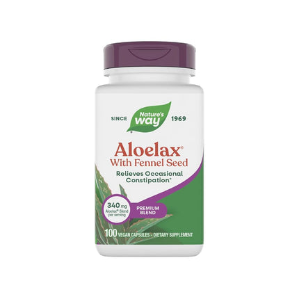 Nature's Way Aloe Lax with Fennel Seed Vegetarian 