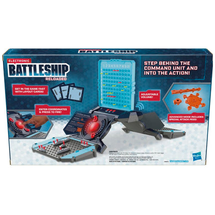 Hasbro Gaming Electronic Battleship Reloaded Board Game