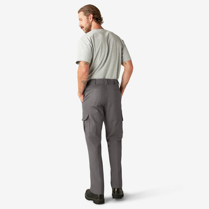 Dickies Pantalon Cargo Homme Coupe Droite Flex, Gris Gravier, 50W x 32L
