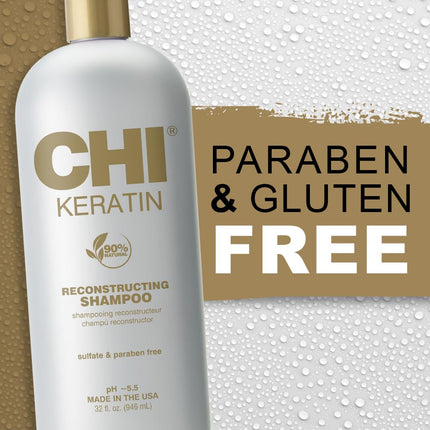 CHI Keratin Reconstructing Shampoo, 946ml