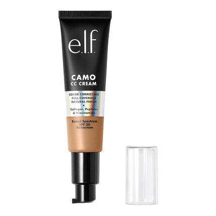 e.l.f. Camo CC Cream, Color Correcting Medium-To-F