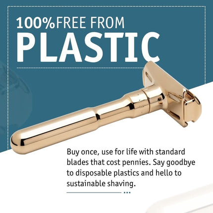 MERKUR Futur 702 Razor, Gold (MK90702003)