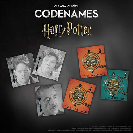 USAopoly 59579 Codenames Harry Potter Card Game, Pack of 1