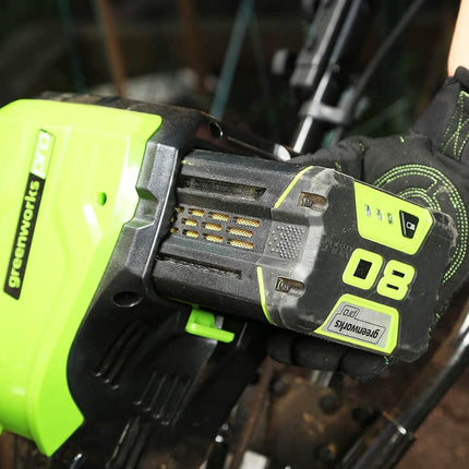 Greenworks Pro 80V 10 inch Cordless Tiller Cultivator, Tool Only, TL80L00
