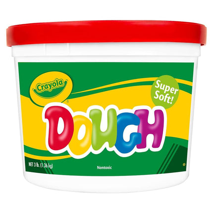 Pâte à modeler Crayola – Rouge (1,36 kg), pâte à modeler en vrac pour enfants, alternative à l'argile, pot refermable, à partir de 3 ans, idéal pour les loisirs créatifs des enfants