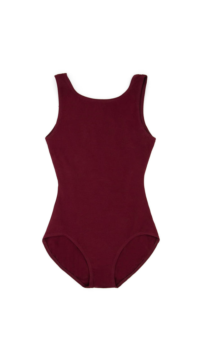 Capezio High-Neck Tank Leotard - Girls, Burgundy, 