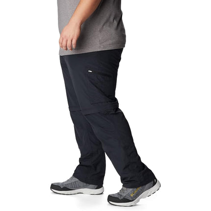 Columbia Men's Silver Ridge Convertible Pant, Breathable, UPF 50 Sun Protection, Black, 30x32