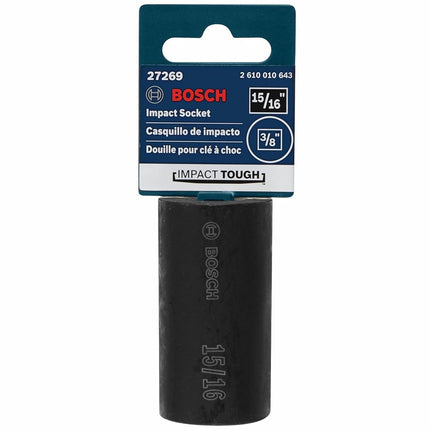 BOSCH 27269 15/16-Inch Deep Well, 3/8-Inch Impact Tag