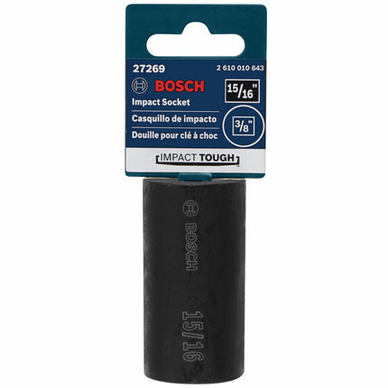 BOSCH 27269 15/16-Inch Deep Well, 3/8-Inch Impact Tag