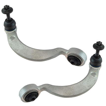 TRQ Front Upper Control Arm with Ball Joint Set Compatible with 2007-2017 Lexus LS460 2008-2016 LS600h