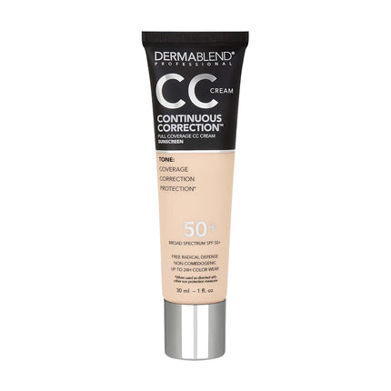 Dermablend Continuous Correction CC Cream SPF 50, 10N Fair