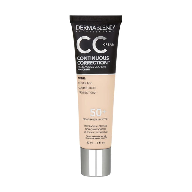 Dermablend Continuous Correction CC Cream SPF 50, 10N Fair