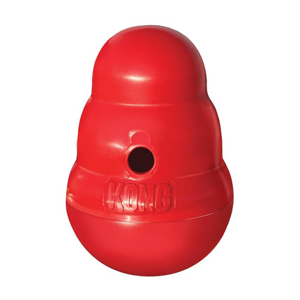 KONG Wobbler Interactive Food Dispensing Dog Toy, 