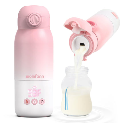 Portable Bottle Warmer for Travel, Dual Heating Mo