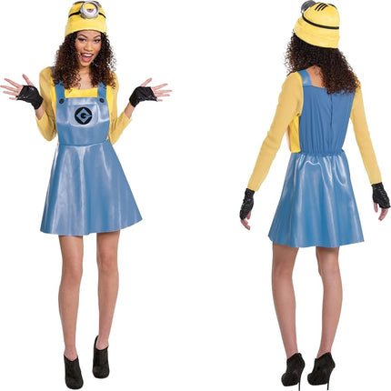 Disguise Minions Stuart Fancy Dress for Women, UK 12-14
