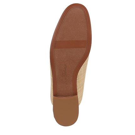 Sam Edelman Women's Linnie Ballet Flat, Bleached Beechwood Woven, 3 UK