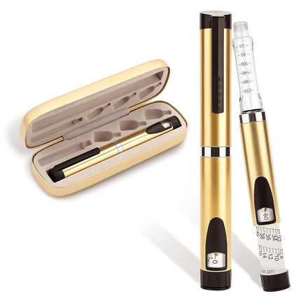 60 Units Reusable Peptide Pen Injector, Clear Scal