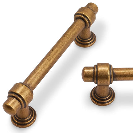 POVEFONK 10 Pack 3.75 inch(96mm) Antique Brass Kit