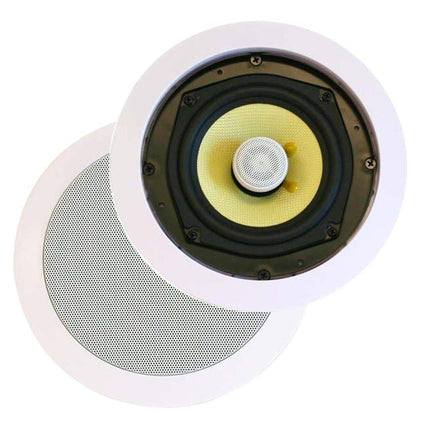 Monoprice Caliber In Ceiling Speakers 8 Inch Fiber