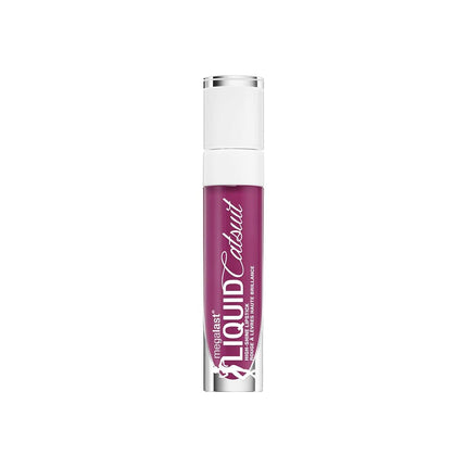 wet n wild Mega Last Catsuit High-Shine Liquid Lipstick Purple Berry Down Lo