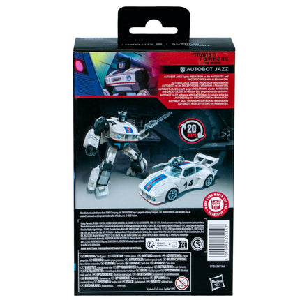 Transformers Toys Studio Series Clase de lujo Transformers: La película Autobot Jazz, figura de acción transformable de 11,4 cm, juguetes de robot, a partir de 8 años [Windows 98]