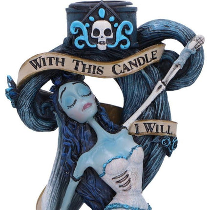 Corpse Bride With This Candle Vow Candle Holder