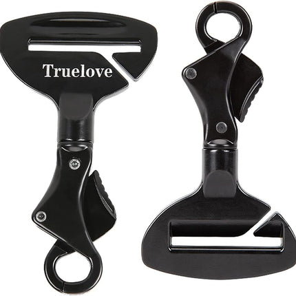 Truelove Vehicle Seat Belt Safety Buckle Lock - Universal Dog Car Restraint - Portable Pet Car Travel Harness