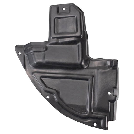 TRQ Front Right Inner Fender Liner Black Passenger