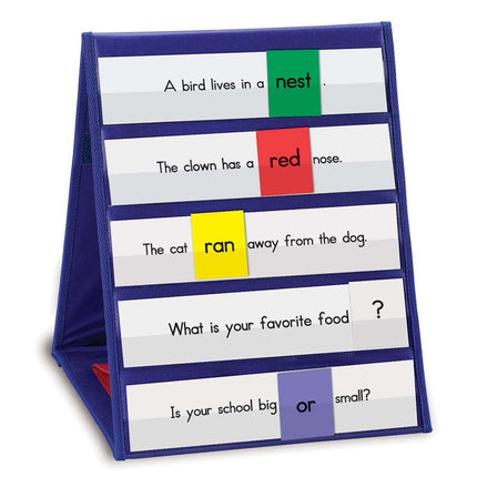 TABLETOP POCKET CHART SINGLE