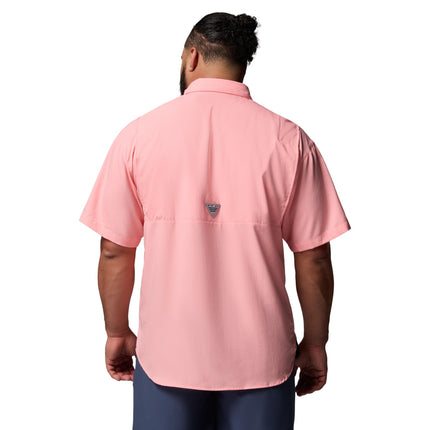 Columbia Men's PFG Tamiami II Short Sleeve Shirt, Sorbet, 2X