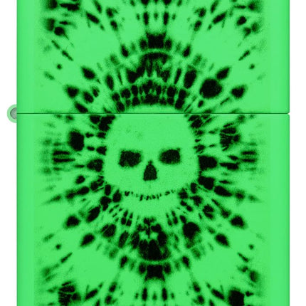 Zippo Glowing Skull Design Glow in The Dark Pocket Lighter