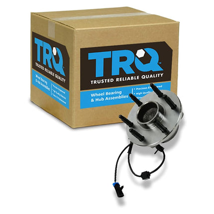 TRQ Front Wheel Bearing & Hub Assembly with ABS Se
