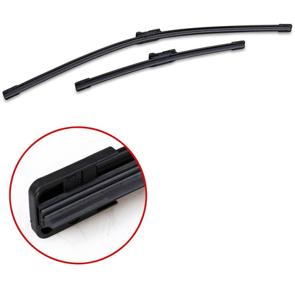 Bosch Wiper Blade Aerotwin A137S, Length: 650mm/360mm − Set of Front Wiper Blades - Only for Left-Hand Drive (EU)