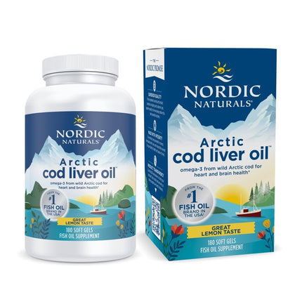 Nordic Naturals - Arctic CLO, Heart and Brain Heal