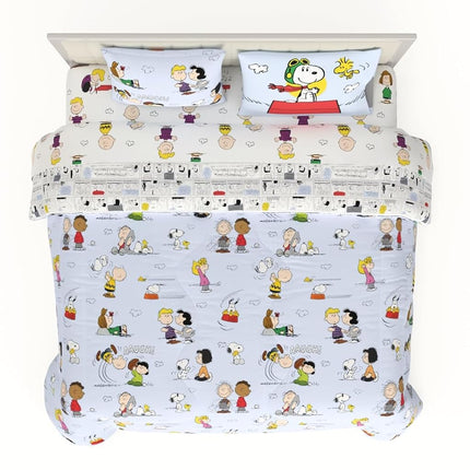 Franco Collectibles Peanuts Multi Character Beddin