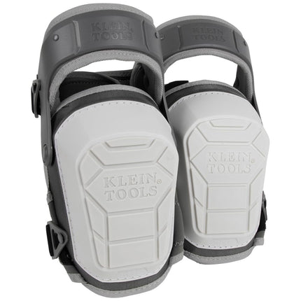 Klein Tools 60897 Knee Pads for Men and Women, Non-Marring, Heavy Duty Stabilizer Work Knee Pads, Adjustable Straps for Construction and Flooring