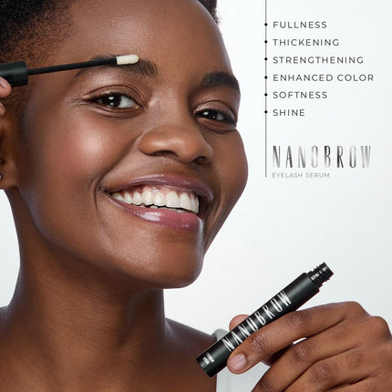 NANOBROW Eyebrow Renewal Serum (5 ml) - Thickens, Darkens, Strengthens Brows - Transparent