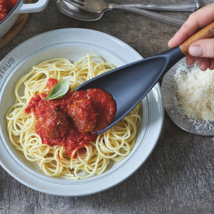 STAUB Silicone Multi-Spoon, Spatula, Turner - Black, 1 Piece, BPA Free