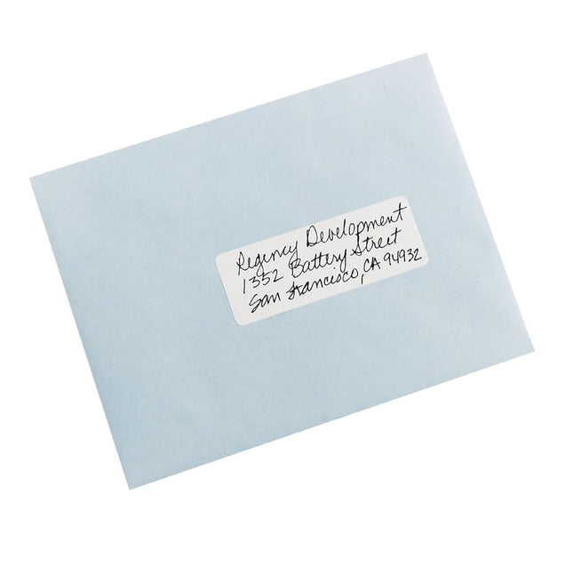 Avery Multi-Use Removable Labels, 1" x 2-3/4" Rectangle Labels, White, Non-Printable, 128 Labels Per Pack, 36 Packs, 4,608 Blank Labels Total (6113)