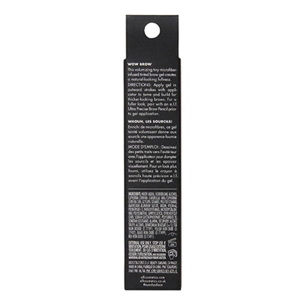 e.l.f. Cosmetics E.l.f. Wow Brow Gel, Fiber-Infused Formula, Neutral , 0.12 Ounce ., Brown, 0.123 Ounce, Brown