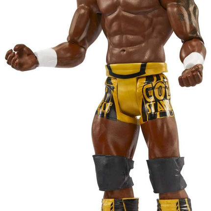 Mattel WWE Figura de acción básica, Shelton Benjamin, Figura coleccionable articulada de 15,24 cm para niños de 6 años en adelante
