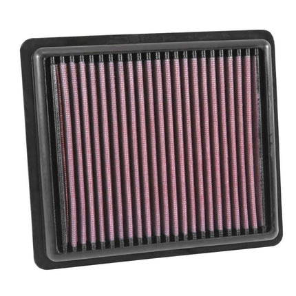 Filtro de aire del motor K&N: alto rendimiento, premium, lavable, filtro de panel: 2005-2008 (Fiesta V), 33-2880