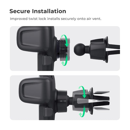 iOttie Car Phone Holder Mount Easy One Touch 5 Dashboard & Windshield Universal Desk Stand for -iPhone, Samsung, Moto, Huawei, Nokia, LG, Smartphones