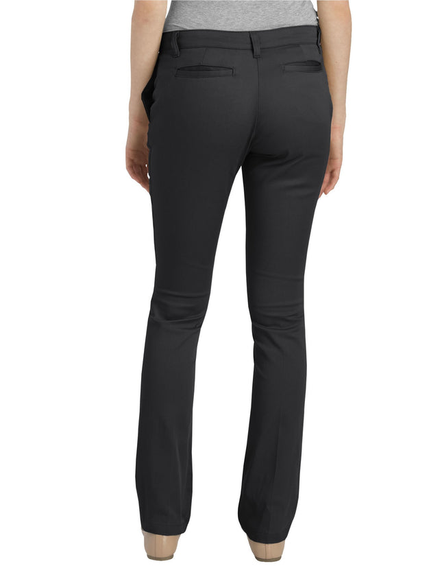 Dickies Juniors Plus Size Stretch Straight Leg Pant, Desert Sand, 15